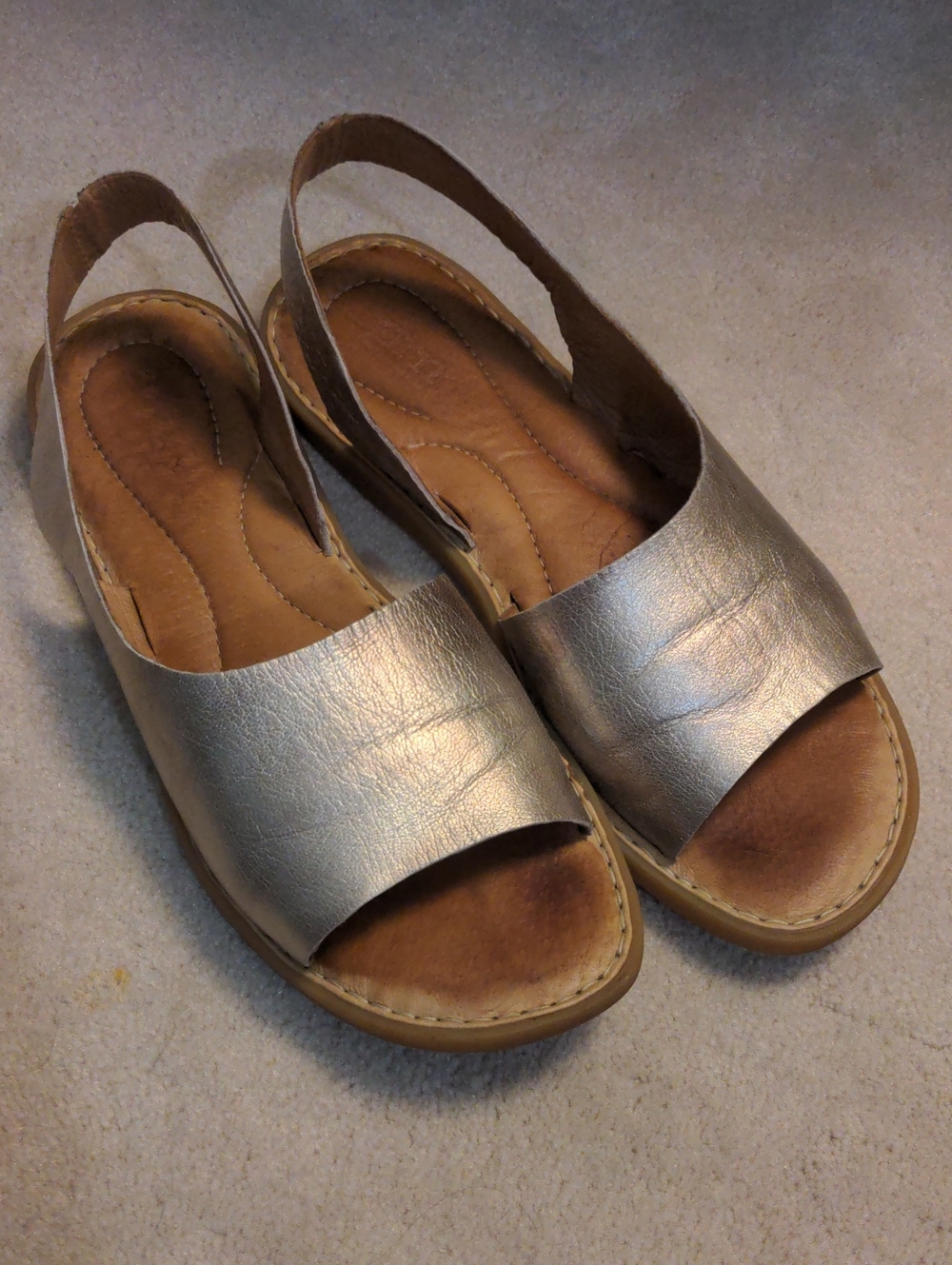 Women’s Inlet Metallic Gold Slingback Sandals